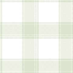 Traditional Iridescent white & Pastel light grey Seamless Tartan Fabric Design