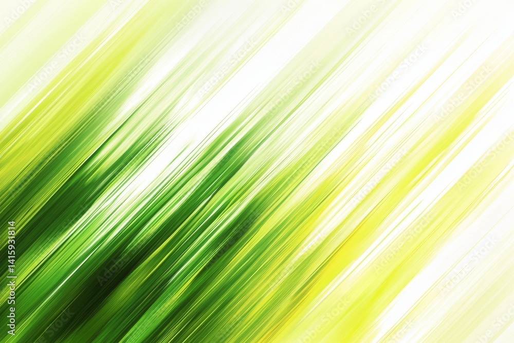 Poster a colorful gradient with diagonal orientation and green and yellow tones is the subject