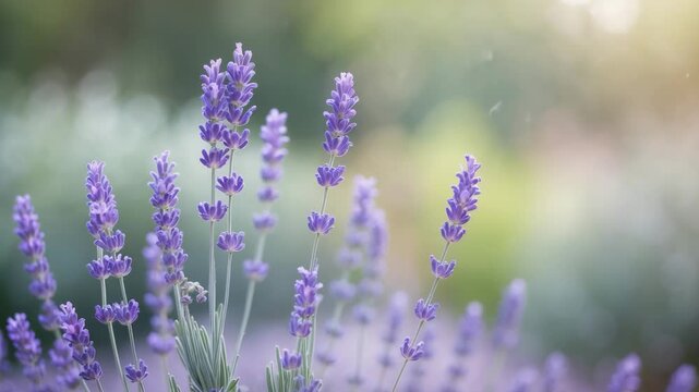 Lavender in full bloom