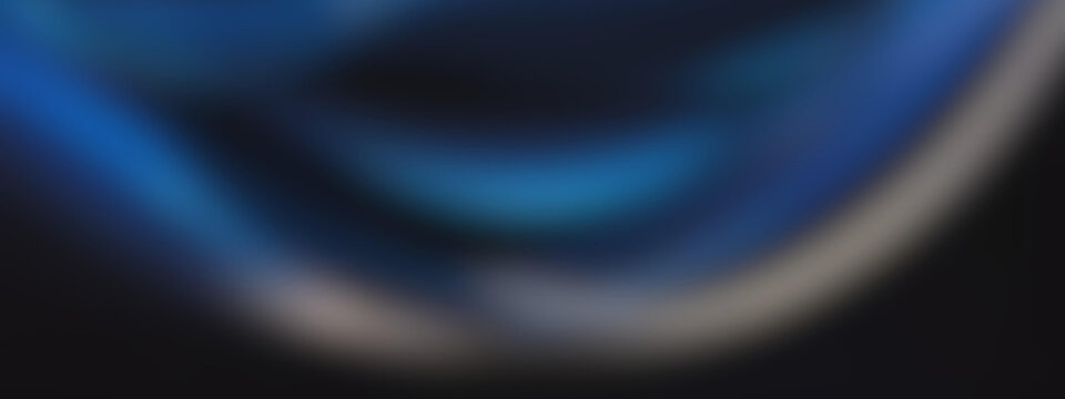 Modern Abstract Background with Elegant Blue Flowing Light Lines and Soft Glowing Effects, Perfect for High-Tech, Digital, and Creative Projects