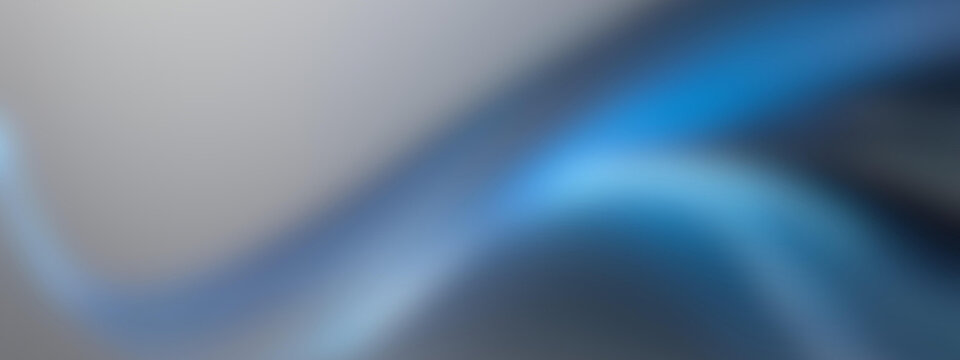 Modern Abstract Background with Elegant Blue Flowing Light Lines and Soft Glowing Effects, Perfect for High-Tech, Digital, and Creative Projects