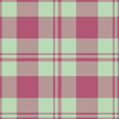 Cool light burgundy Tartan patterns fabric texture. Traditional Soft light grey green Seamless Tartan