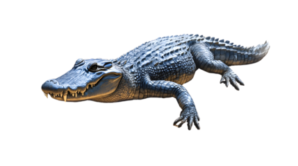 Detailed Illustration of a Reptile with Sharp Teeth and Scaly Skin Perfect for Wildlife Natur