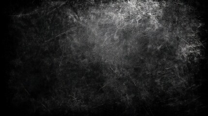 Obraz premium Grunge Black Texture Background with Scratch Marks and Grainy Surface