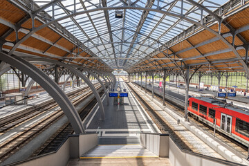 Lubeck Hauptbahnhof railway station is the main railway station of Lubeck city (Schleswig-Holstein) Germany.