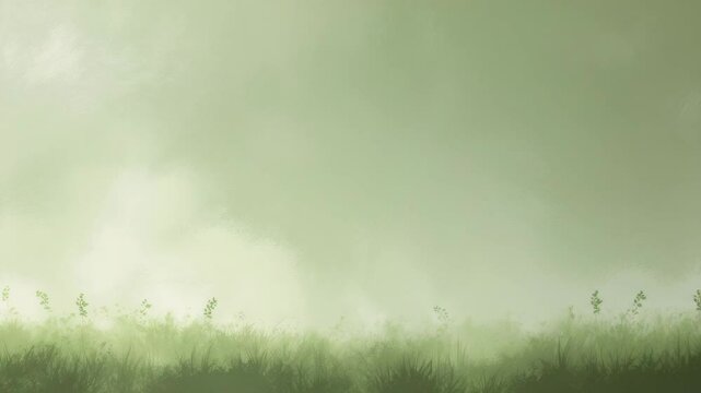 Elegant and minimalistic green background