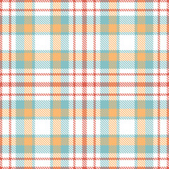 Rich white Tartan patterns fabric texture. Traditional Pastel bluegrey Seamless Tartan