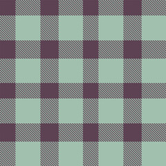Plaid pattern seamless. Light dirty purple & Vintage greenish grey Tartan Fabric Design. 