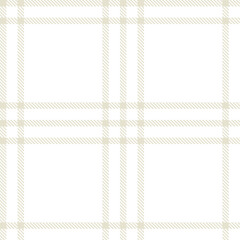 Vibrant light grey and Sandy white Seamless Tartan Fabric Design