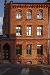 City landscape - traditional building exteriors and streets in Germany
