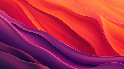 A captivating dark gradient background in vibrant shades of purple, red, and orange perfect for banners and posters.