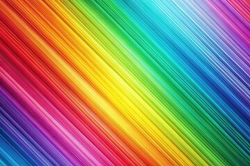 Rainbow Motion Stripes in Diagonal Flow