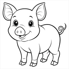 Piglet Coloring Page
