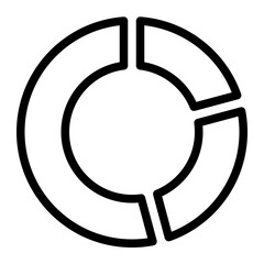 Pie Chart Donut Icon