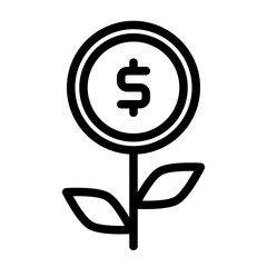 Profit Coin Icon