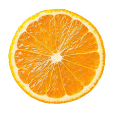 Juicy orange slice