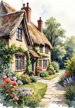 traditional English cottage 