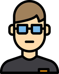 avatar illustration on a white background