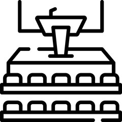 class illustration on a white background  