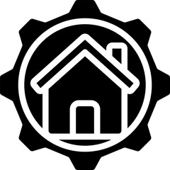 cog illustration on a white background   