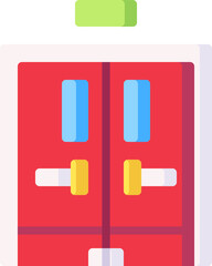 emergency illustration on a white background     