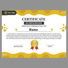 cute unique certificate template for kids