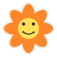 Nature Doodle Sticker