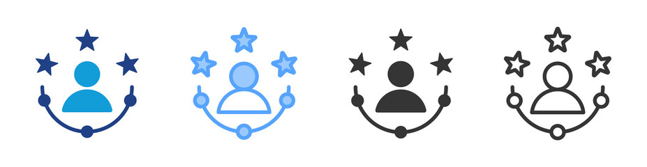 Experience Blue Icon