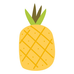 Finapple Fruit Illustration