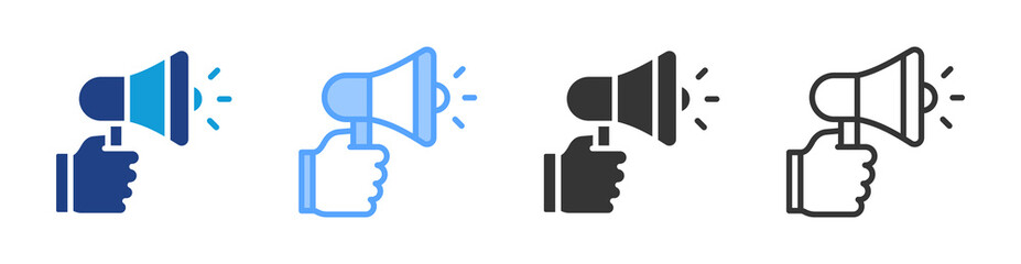 Promote icon set multiple style collection