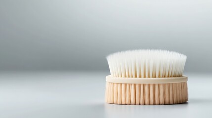 Round body brush, soft bristles