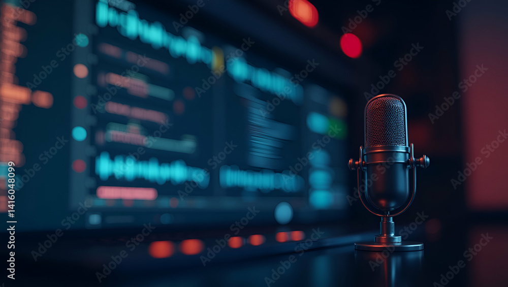 Poster optimized podcast production: streamline creative operations with automated editing, coordinated sch