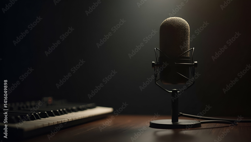 Poster emphasizing superior podcast sound quality with state of the art recording instruments expert audio 
