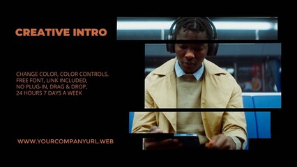 Cinematic Film Promo Intro is a creative animated. Him a modern design, trendy animations text and catching transitioning.