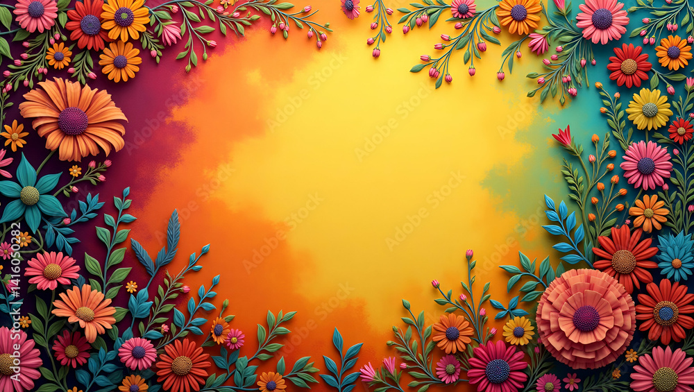 Poster vibrant festa junina background image: traditional patterns & artistic textures for event themes - p