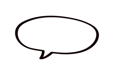 手描きのフキダシ