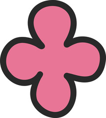 Fototapeta premium Abstract Clover Symbol