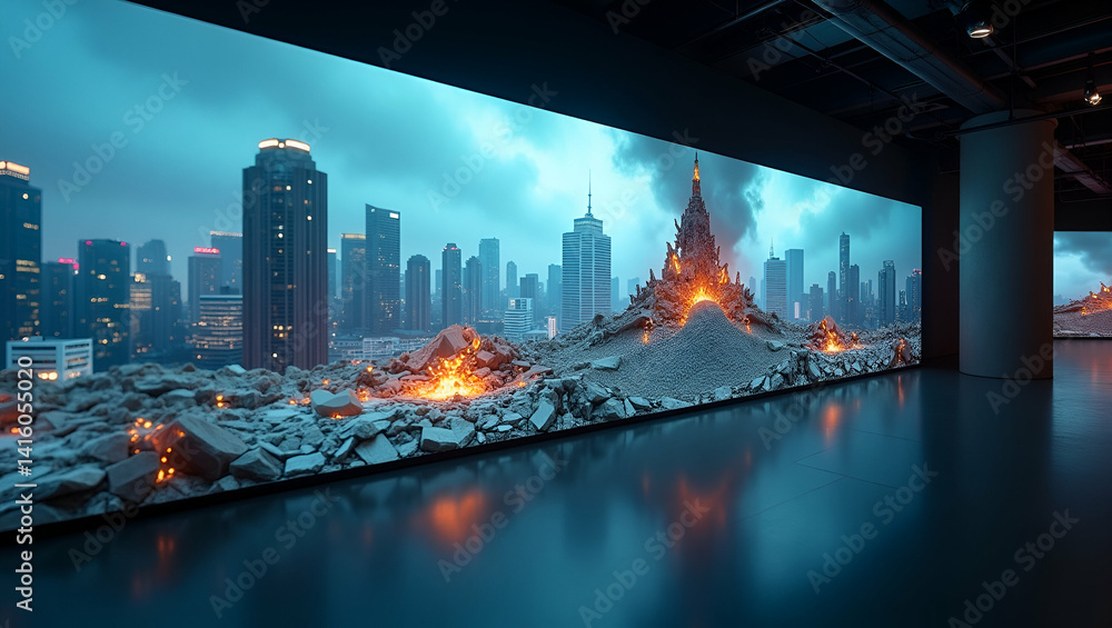 Poster high-resolution earthquake disaster simulation: realistic crisis scenarios with advanced digital map