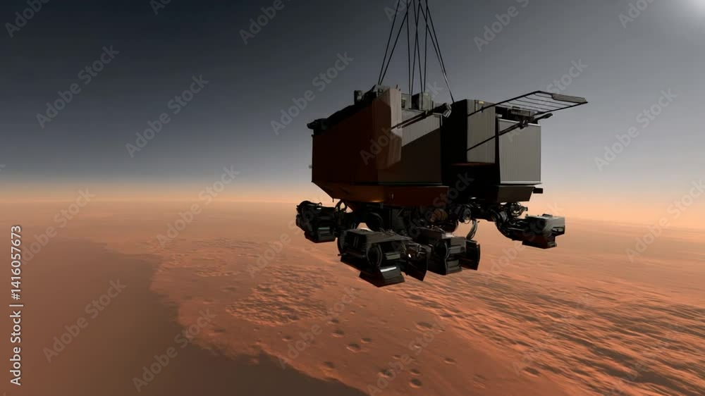 Poster robotic probe transmits data from volcanic exoplanet orbit generative ai