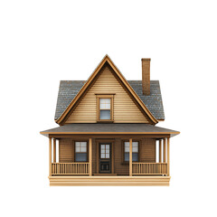 classic wooden house