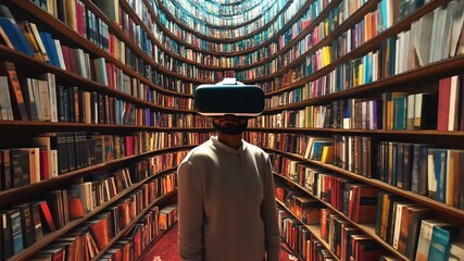 Experiencing Virtual Reality in a Digital Library for Immersive Learning - Powered by Adobe