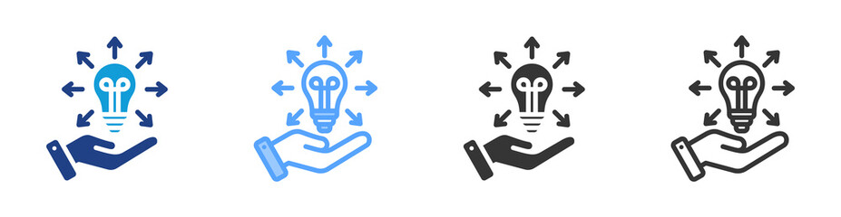 Larger Problem icon set multiple style collection