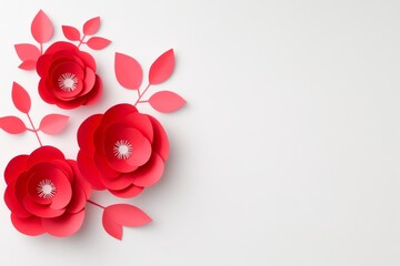 Fototapeta premium bouquet of red roses