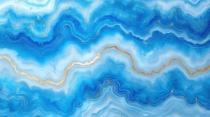 Fototapeta premium Blue Marble Texture
