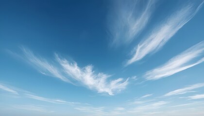 Obraz premium white cloud on blue sky