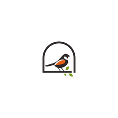 bird logo vector