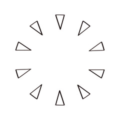 手描きの枠の素材