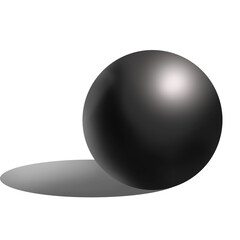 black and white sphere