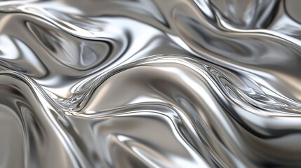 silver satin fabric