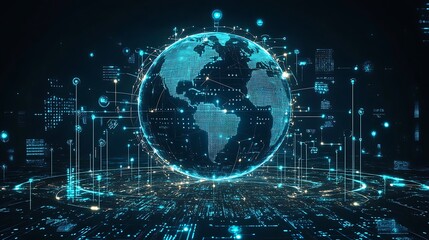 Digital Earth with Global Connectivity